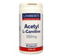 Lamberts Acetyl L-Carnitine 500mg 60 Capsules