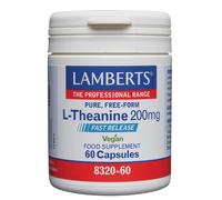 Lamberts - Amino Acids L-Theanine 200mg x 60 Capsules for Men and Women