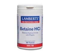 Lamberts Betaine HCl 324 mg Pepsin 5mg - 180 Tablets, 169.9 gram, 1 | GMP Quality