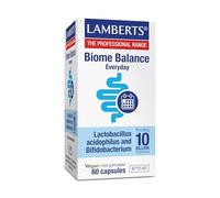 Lamberts Biome Balance Everyday - 10 Billion CFU - with Lactobacillus Acidophilus & Bifidobacterium Bifidum - 60 Capsules