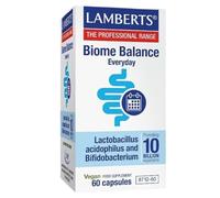 Lamberts Biome Balance Everyday - 10 Billion CFU - with Lactobacillus Acidophilus & Bifidobacterium Bifidum - 60 Capsules