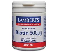 Lamberts Biotin 500ug Capsules 90 Capsules
