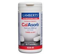 Lamberts Calasorb Calcium 800mg (As Citrate) Plus Vitamin D3 60 Tablets