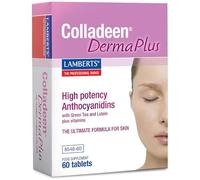 Lamberts Colladeen Derma Plus - Collagen & Skin Support with Vitamin C, Niacin & Biotin - 60 Tablets