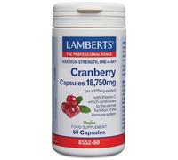 Lamberts Cranberry 18, 750mg Capsules 60 Capsules