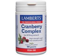 Lamberts Cranberry Complex 100gm with Vitamin C and prebiotic soluble fibre