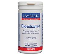 Lamberts Digestizyme (Plant-Sourced Enzymes) 100 Capsules