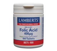 Lamberts Folic Acid 400mcg 100 Tablets