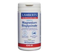 Lamberts Gentle Magnesium Bisglycinate - Vegan - Capsules 60 | 150mg Elemental Magnesium, High Bioavailable, Vegan Formula