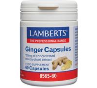 Lamberts Ginger Capsules 60 Capsules