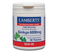 LAMBERTS Ginkgo 6000mg - 60 Tablets
