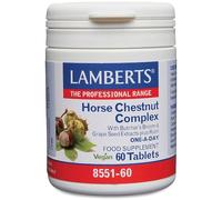 Lamberts Horse Chestnut Complex - Bioflavonoid Support - 60 Vegan Tablets
