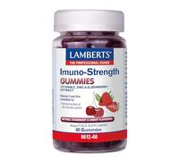 Lamberts Imuno-Strength 60 Vegan Gummies - with Vitamin C, Zinc & Elderberry - Sugar-Free Immune Support