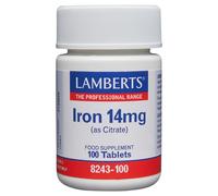 LAMBERTS Iron (as Citrate) - 100 x 14mg Tablets