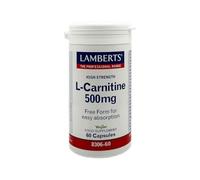 Lamberts L-Carnitine 500mg 60 Capsules