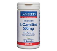 LAMBERTS L-Carnitine 500mg- 60 Vegicaps