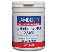 Lamberts L-Histidine HCl 500mg Caps 30 (8313-30)