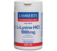 Lamberts L-Lysine HCI 1000mg 120 tablets