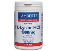 Lamberts L-Lysine 1000mg Tablets 120 Tablets
