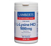 Lamberts L-Lysine 1000mg 120 Tablets