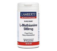 Lamberts L-Methionine 500mg 60 Capsules