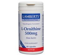 LAMBERTS L-Ornithine - 60 x 500mg Capsules