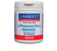 Lamberts L-Theanine 200 mg 60 Tablets