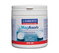 Lamberts MagAsorb Magnesium 150mg - High Absorption Magnesium Citrate - 180 Tablets