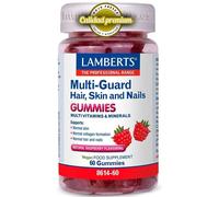 Lamberts Multi Guard Hair Skin Nails 60 Gummies Strawberry