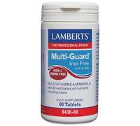 Lamberts Multi-Guard Iron Free 60 Tablets