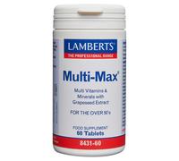 LAMBERTS Multi-Max Multi Vitamins & Minerals for Over 50s - 60 Tablets