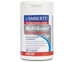 Lamberts MultiGuard OsteoAdvance 50+ - High Potency Multivitamin - Bone Support - 90 Tablets