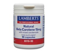 Lamberts Natural Beta Carotene 15mg Capsules 90 Capsules