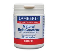 LAMBERTS Natural Beta Carotene - 90 Capsules