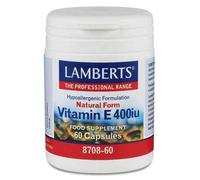 Lamberts Natural Vitamin E 400IU 60 Capsules