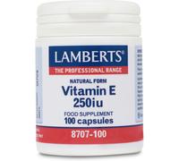 Lamberts Natural Form Vitamin E 250iu 168mg (100)