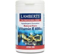 Lamberts Natural Vitamin E 400 IU 180 Capsules