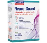 Lamberts Neuro-Guard - High Strength B-Complex for Nerve Health - with Methylated B6 & B12 - 60 Tablets