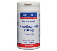 LAMBERTS Nicotinamide (Vitamin B3) - 100 x 250mg Tablets