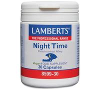 Lamberts Night Time - Pistachio Extract 1500mg - Natural Bedtime Support - Gentle Sleep Aid - 30 Capsules