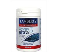 Lamberts OMEGA 3 ULTRA pure fish oil 1300mg 60 capsules