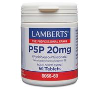 LAMBERTS P5P (Pyridoxal-5-Phosphate) - 60 x 20mg Tablets