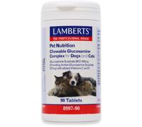 Lamberts Pet Nutrition Chewable Glucosamine Complex For Dogs & Cats 90 Tablets