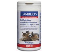 Lamberts Pet Nutrition Chewable Glucosamine Complex For Dogs & Cats 90 Tablets
