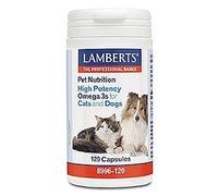 Lamberts Pet Nutrition High Potency Omega 3s For Cats And Dogs 120 Capsules