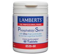 LAMBERTS Phosphatidyl Serine With Zinc - 60 x 100mg Tablets