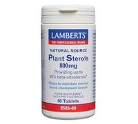 Lamberts Plant Sterols 800mg - One-A-Day Tablets with 80% Beta-Sitosterols - 60 Tablets - Vegan Formula