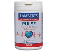 Lamberts Pulse Pure Fish Oil 1300mg and Coq10 100mg 90 Capsules