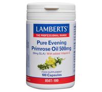 LAMBERTS Pure Evening Primrose Oil - 180 x 500mg Capsules