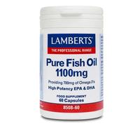 Lamberts Pure Fish Oil 1100mg (Epa 360mg/Dha 240mg) 60 Capsules